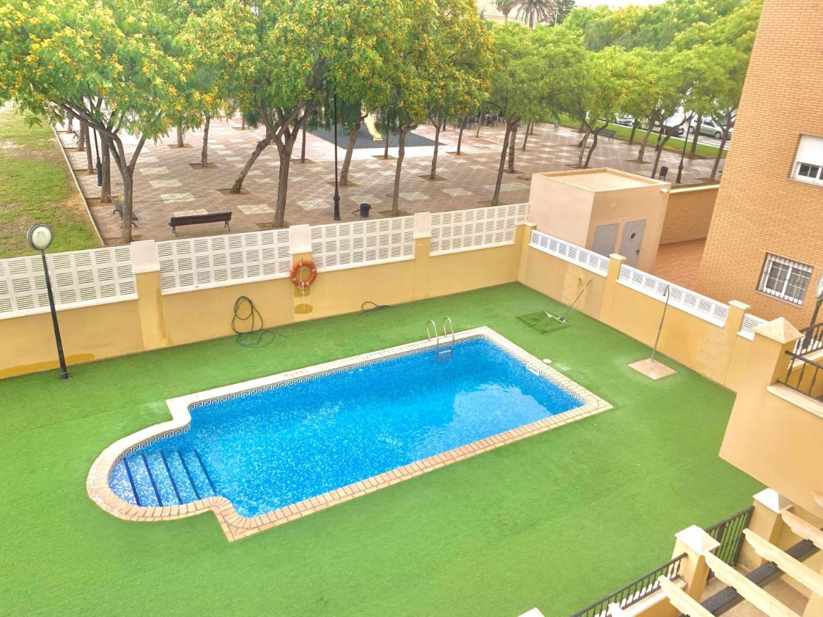 Ferienwohnung Casa Tino 500M Playa Terraza Garaje Piscina Aguadulce  Exterior foto